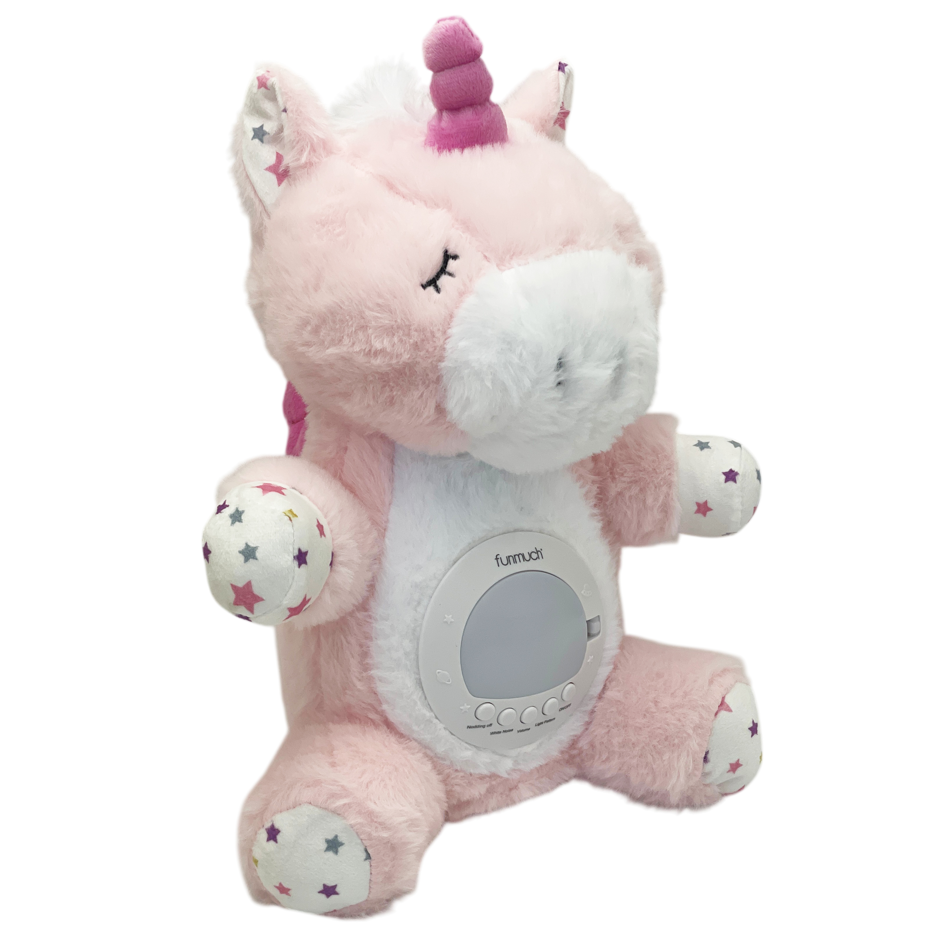 Мягкая игрушка Baby Toys Единорог ночник проектор - фото 2