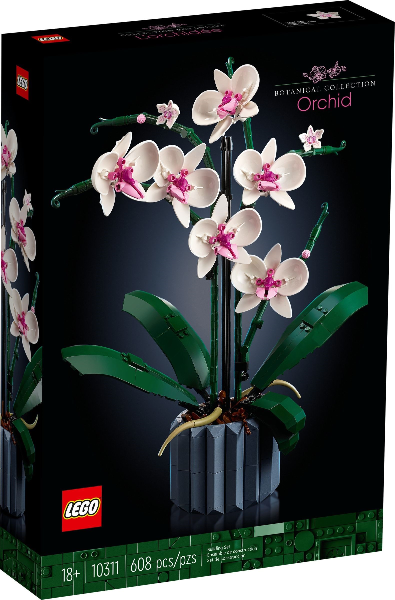 Изображение товара Конструктор LEGO Botanicals Орхидея в горшке 10311 для взрослых коллекционеров