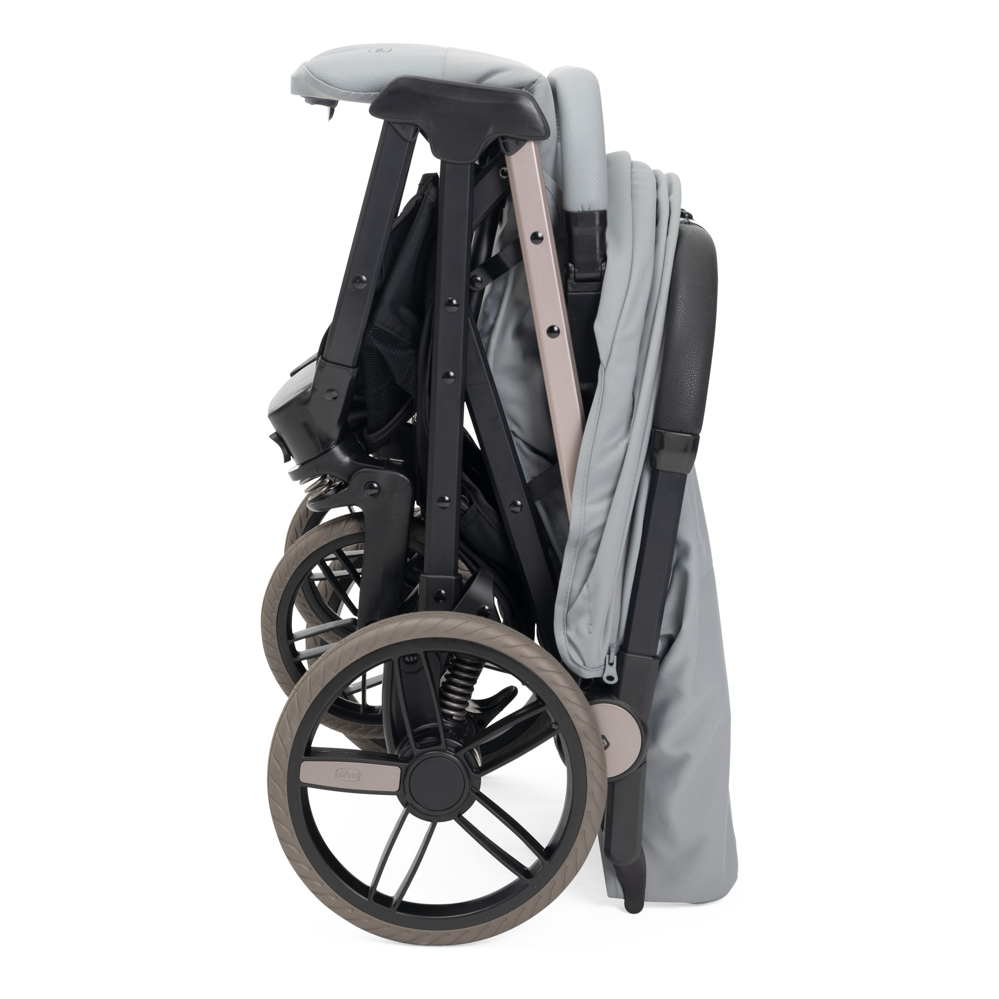 Коляска прогулочная Chicco Dolomiti от 0 до 4 лет Pebble серый - фото 16