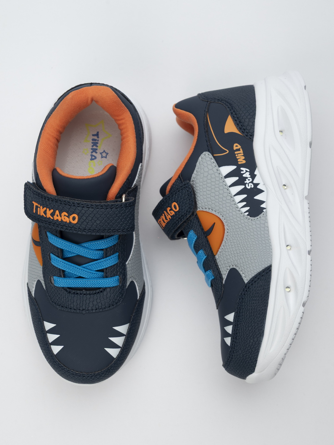 Кроссовки TikkaGo 1D11_50221_navy-grey - фото 3