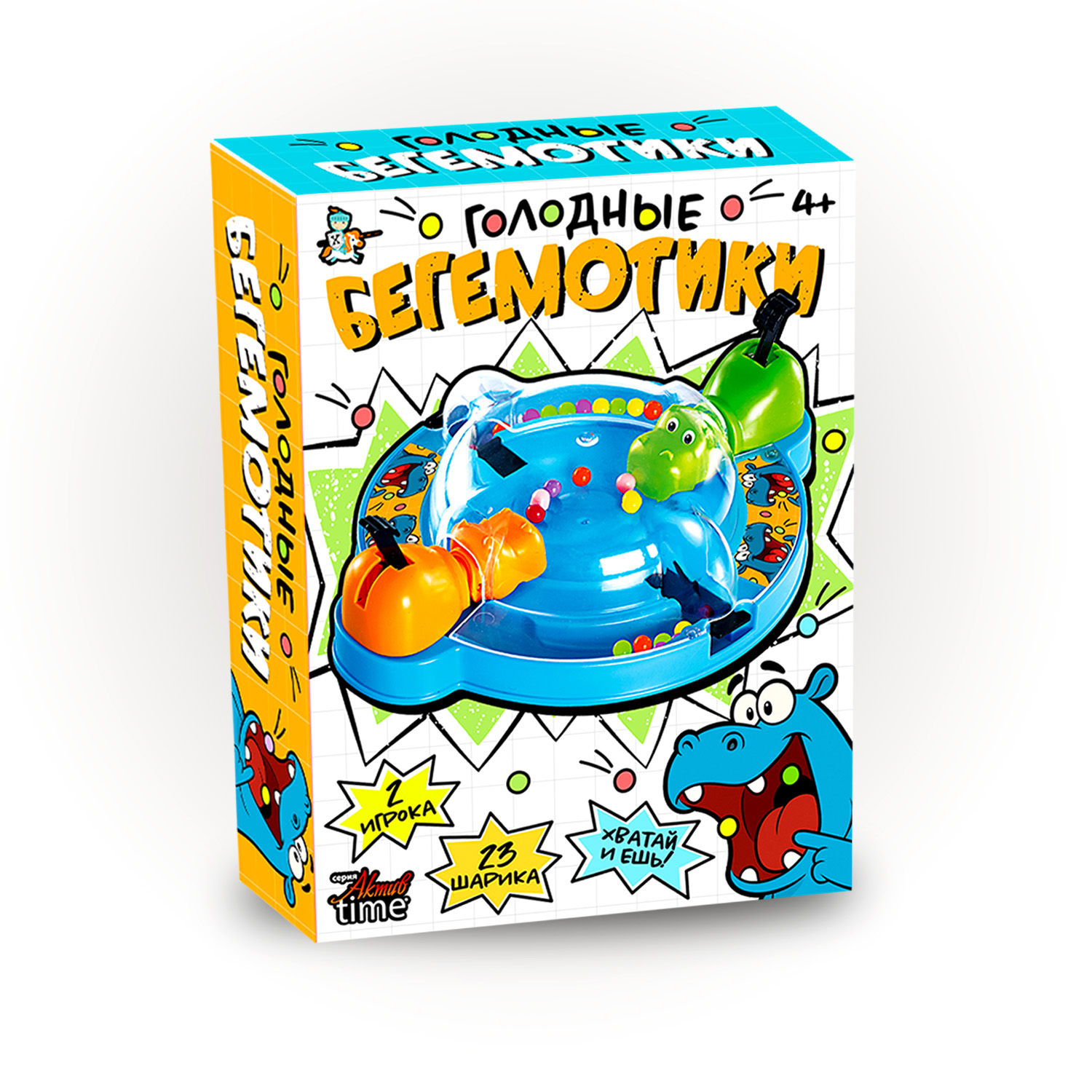Настольная игра Десятое королевство Голодные бегемотики - фото 1