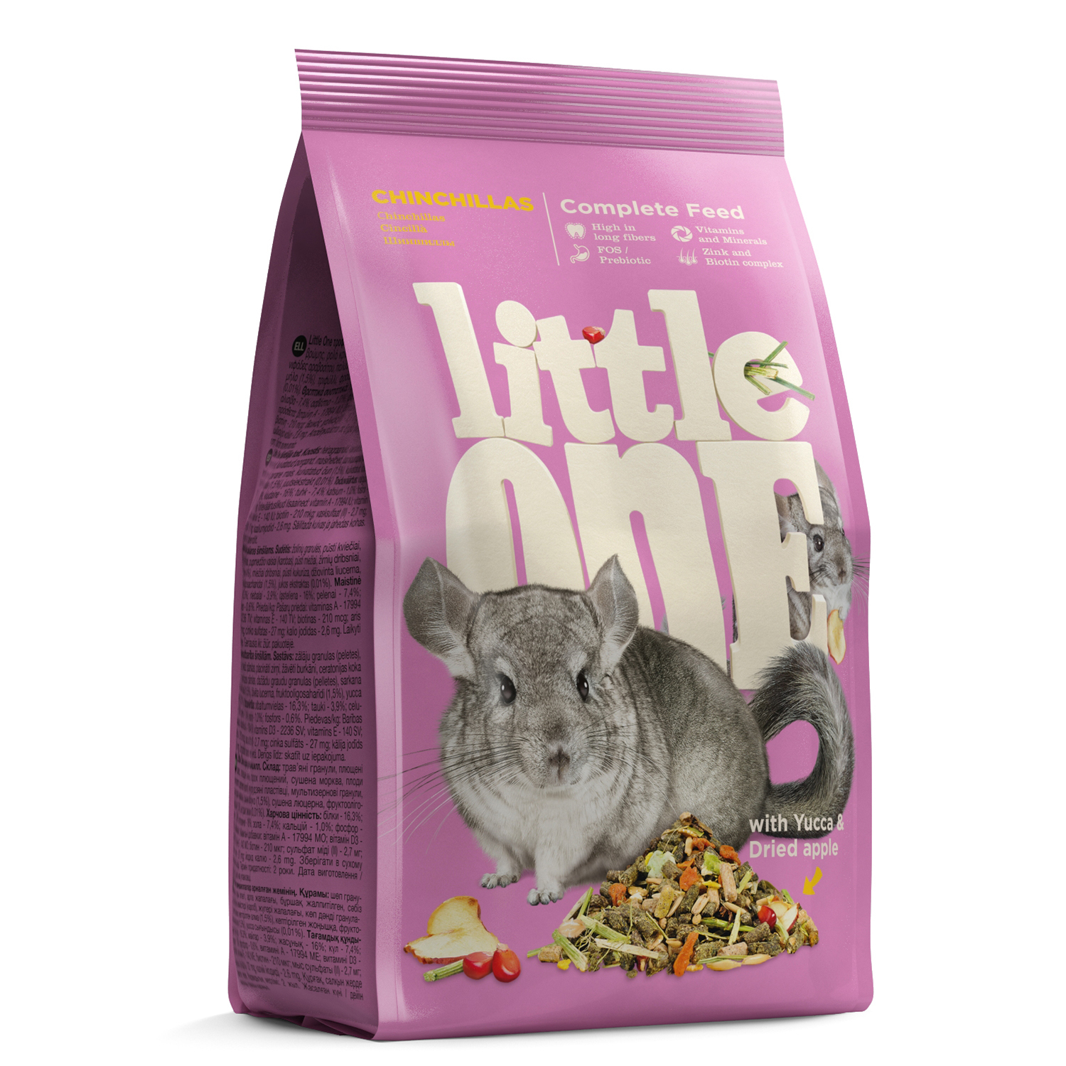 Корм для шиншилл Little One 400г - фото 1