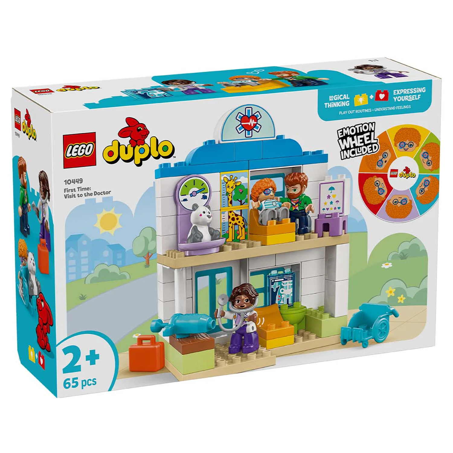 Конструктор LEGO DUPLO Первый визит к Доктору блочный - фото 9
