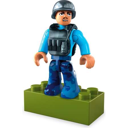 Конструктор Mega Construx Военный самолет блочный