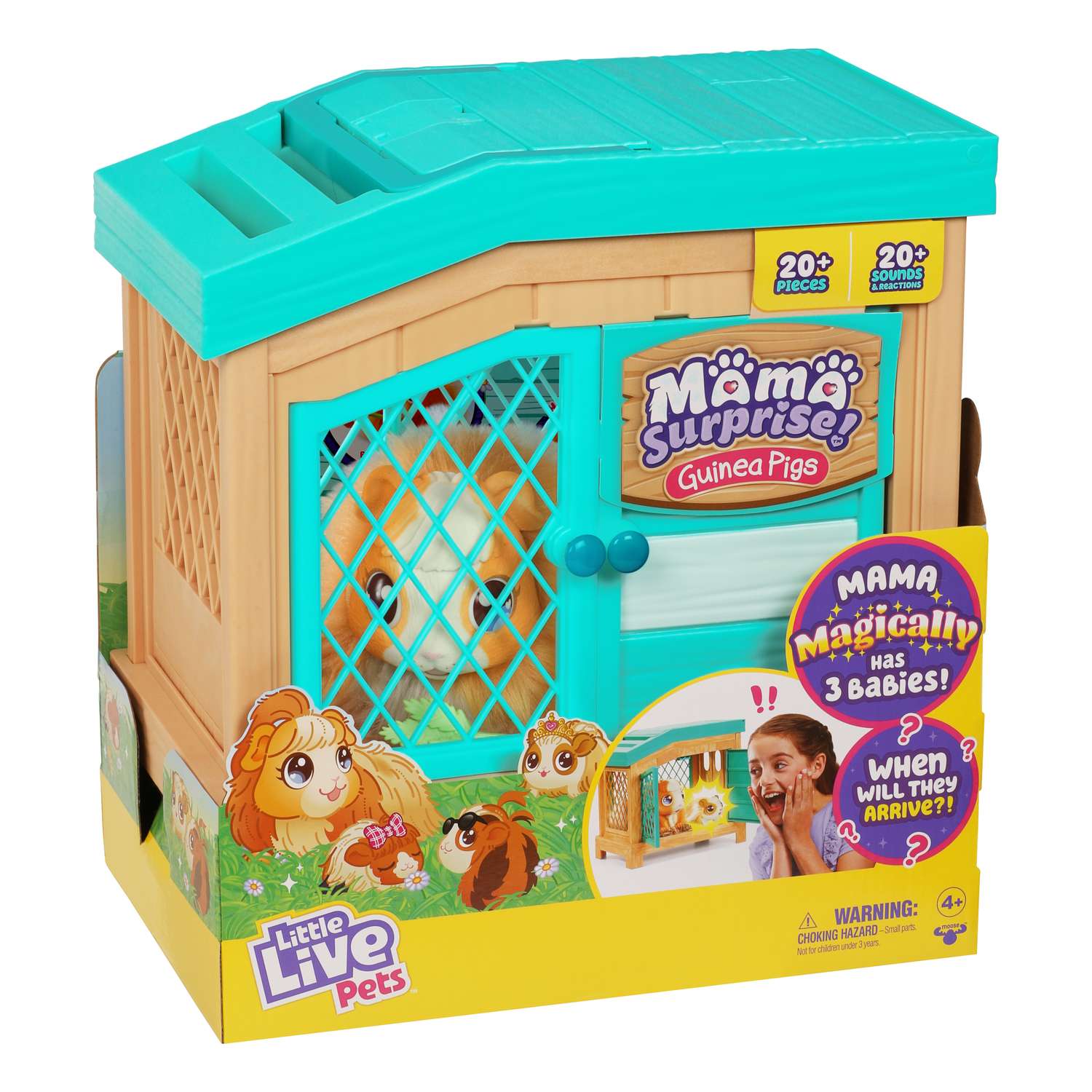 Игровой набор Moose Морская свинка - фото 6