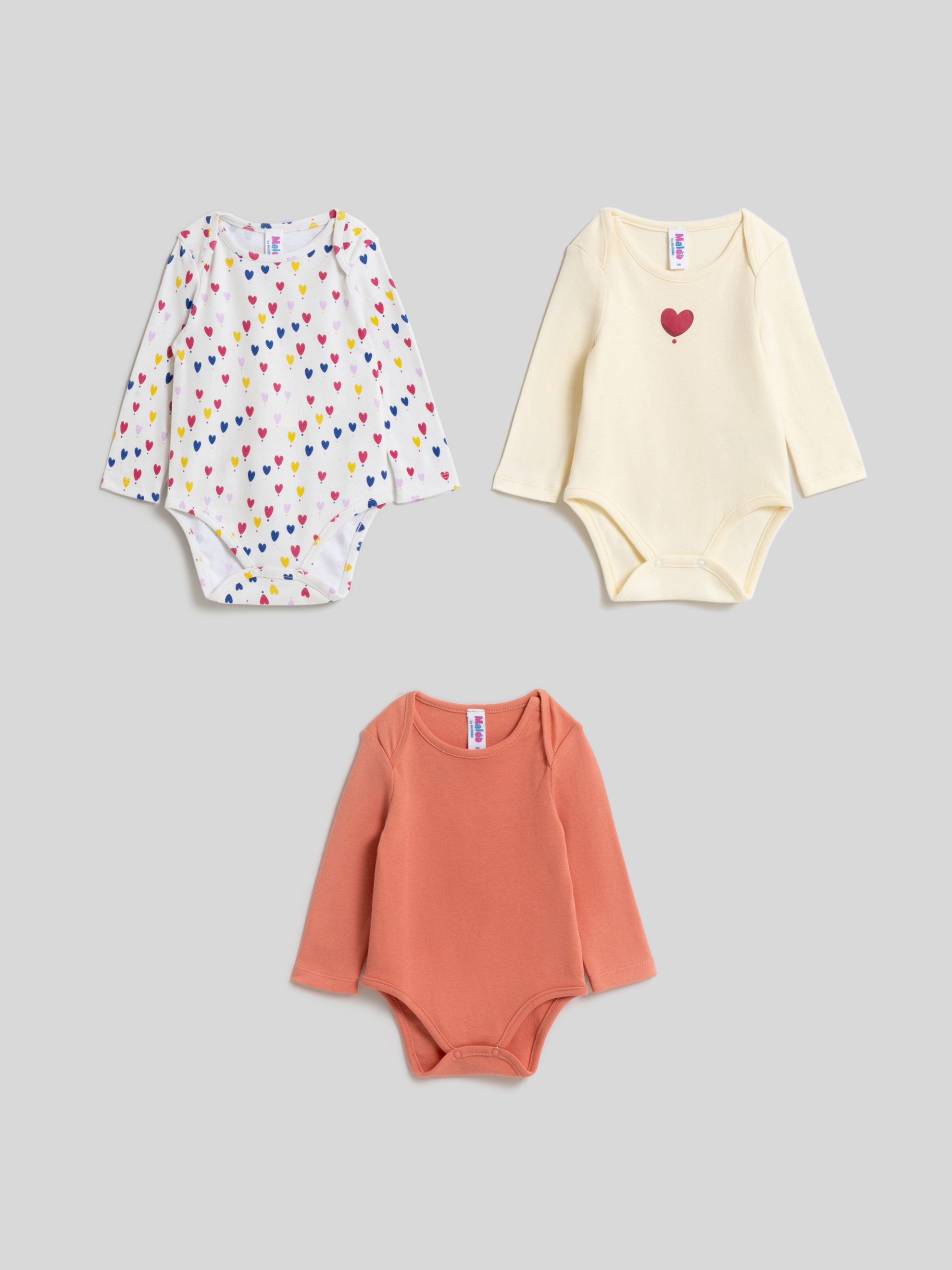 Боди 3 шт Acoola 23254140008_0077321 - фото 1