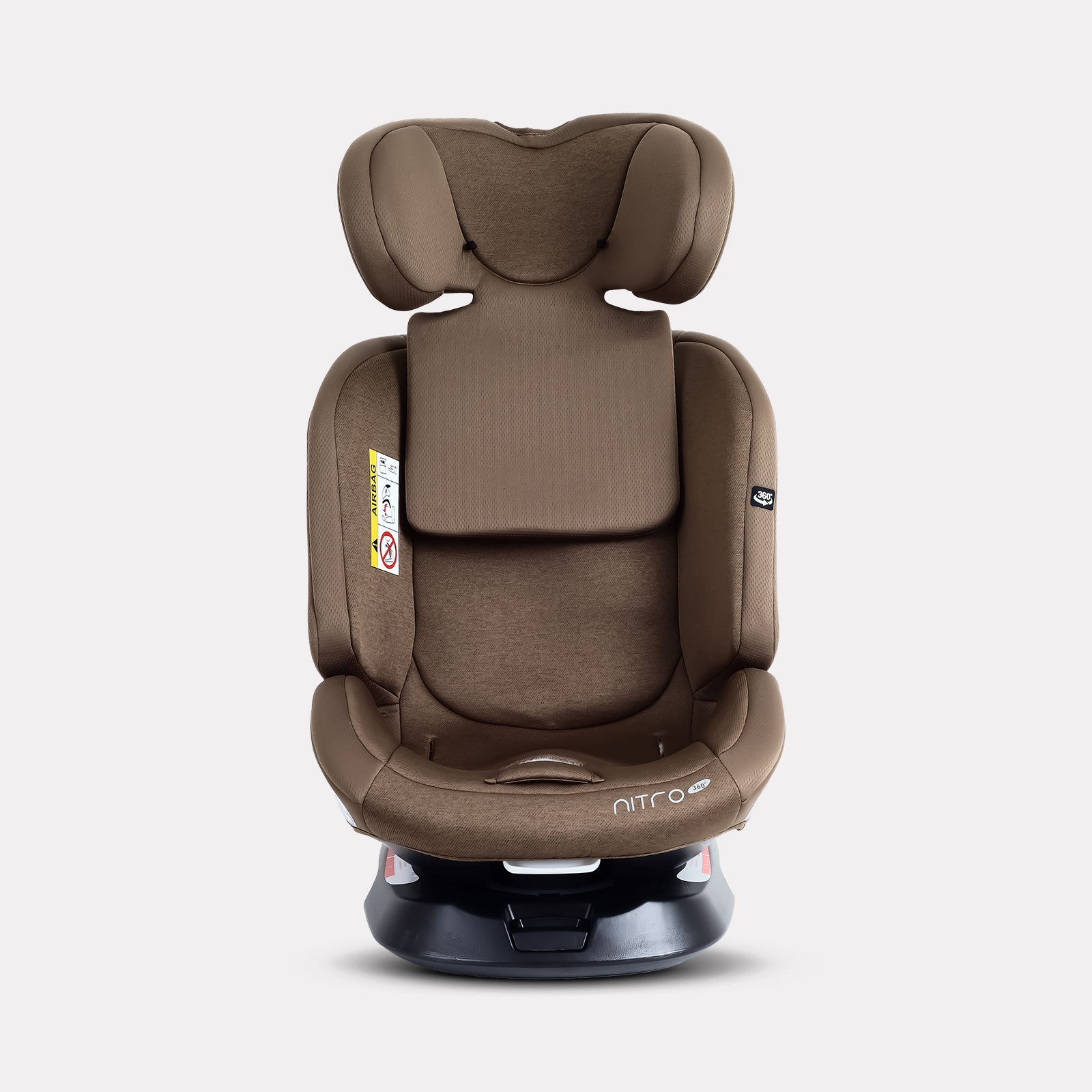 Автокресло Rant Nitro new isofix Isofix 0+/1/2/3 (0-36 кг) бежевый - фото 8