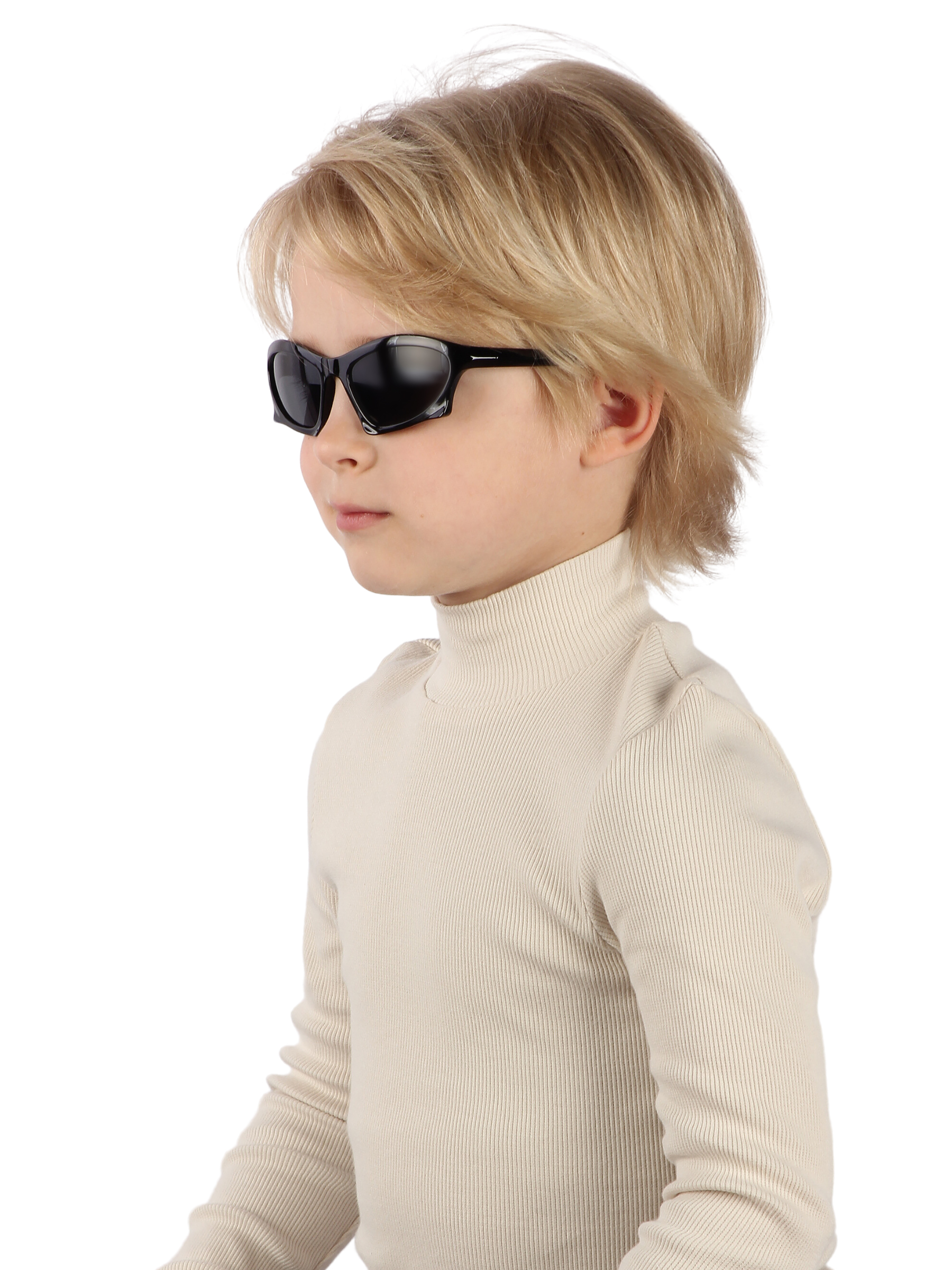 Очки солнцезащитные Little Mania JDT052-BK - фото 4