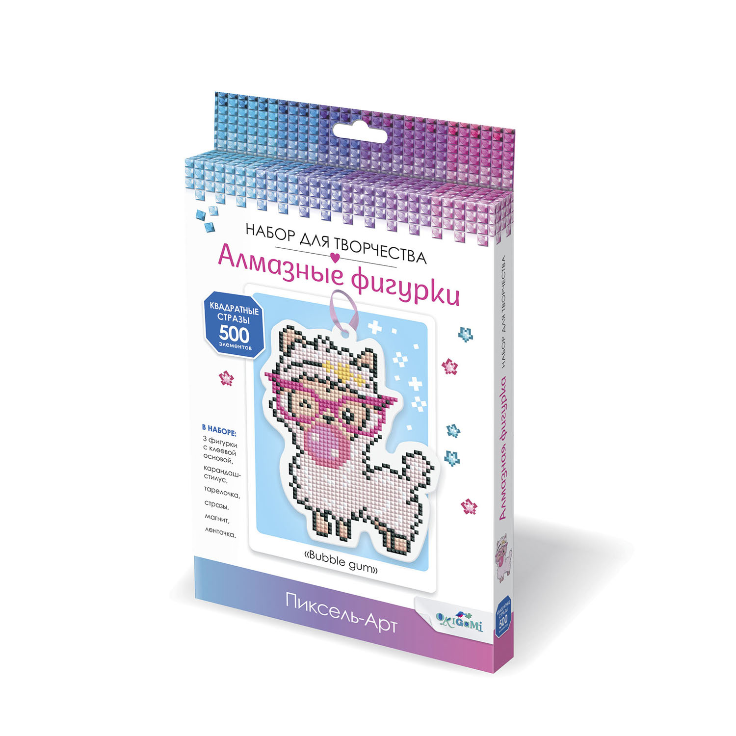 Алмазная мозаика ORIGAMI Bubble gum - фото 1