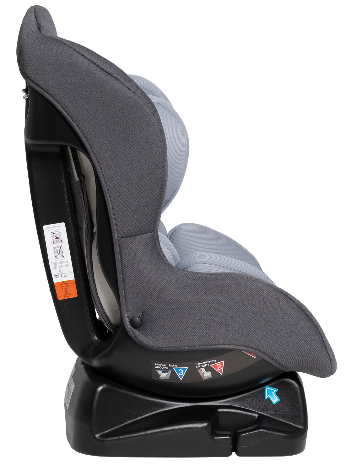 Автокресло Costa HB-03 0+/1 (0-18 кг) серый - фото 7