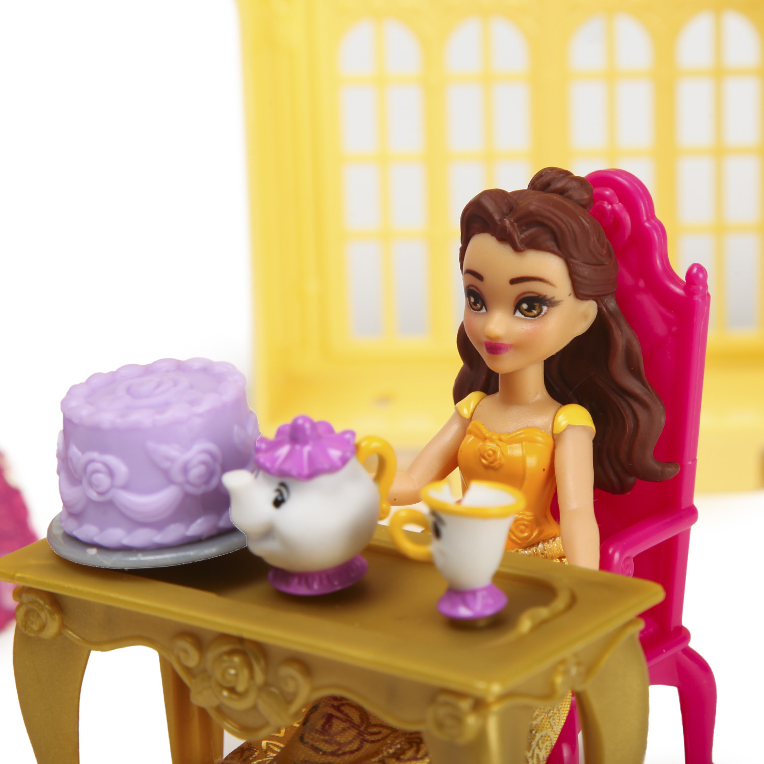 Кукла мини Disney Princess Замок Белль HLW94 - фото 7