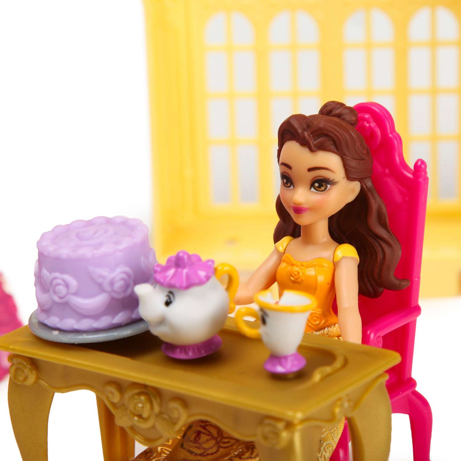 Кукла мини Disney Princess Замок Белль HLW94 - фото 7