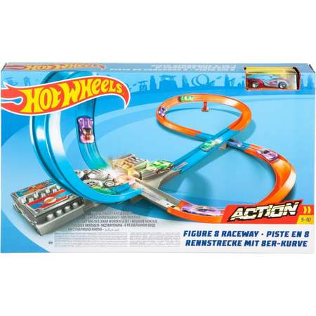Трек Hot Wheels Скоростная восьмерка с пусковой установкой