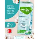 Прокладки Molped Ежедневные женские антибактериальные Antibacterial 28шт
