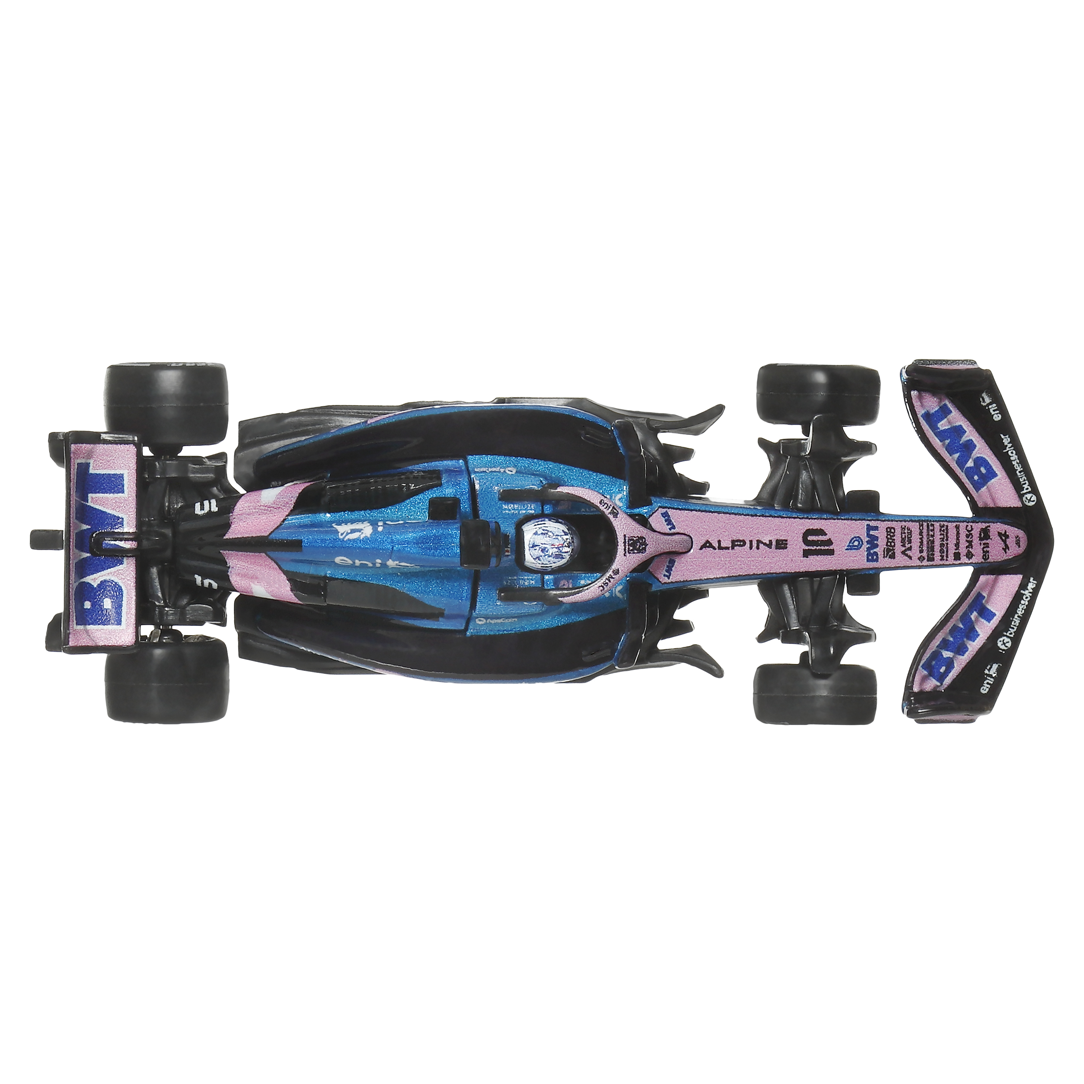Автомобиль Hot Wheels F1 Alpine Gasly 1:64 JKD82 - фото 4