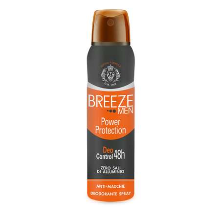 Дезодорант для тела BREEZE в аэрозольной упаковке Power Protection 150мл