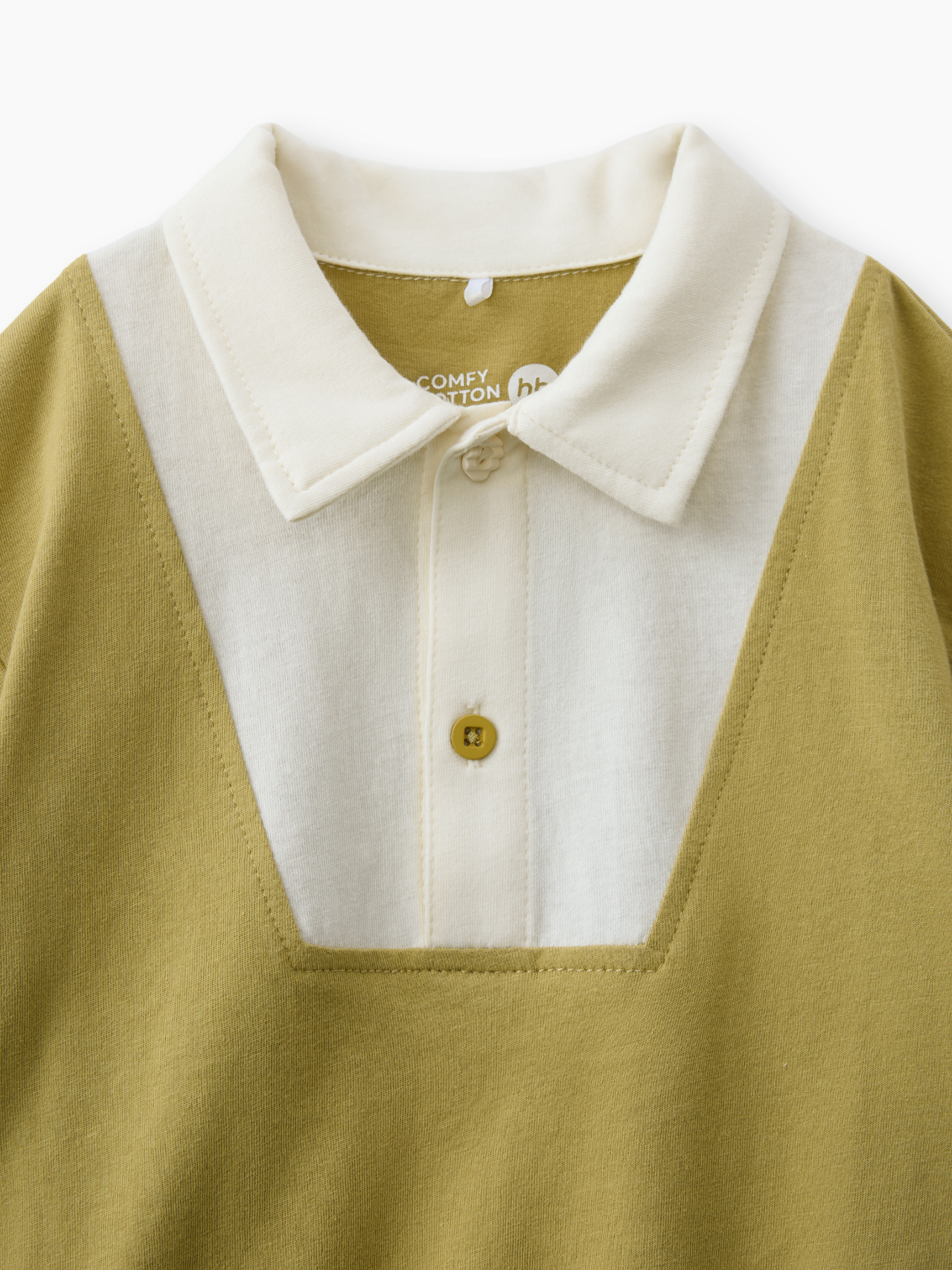 Поло Happy Baby 88720-1_olive - фото 5