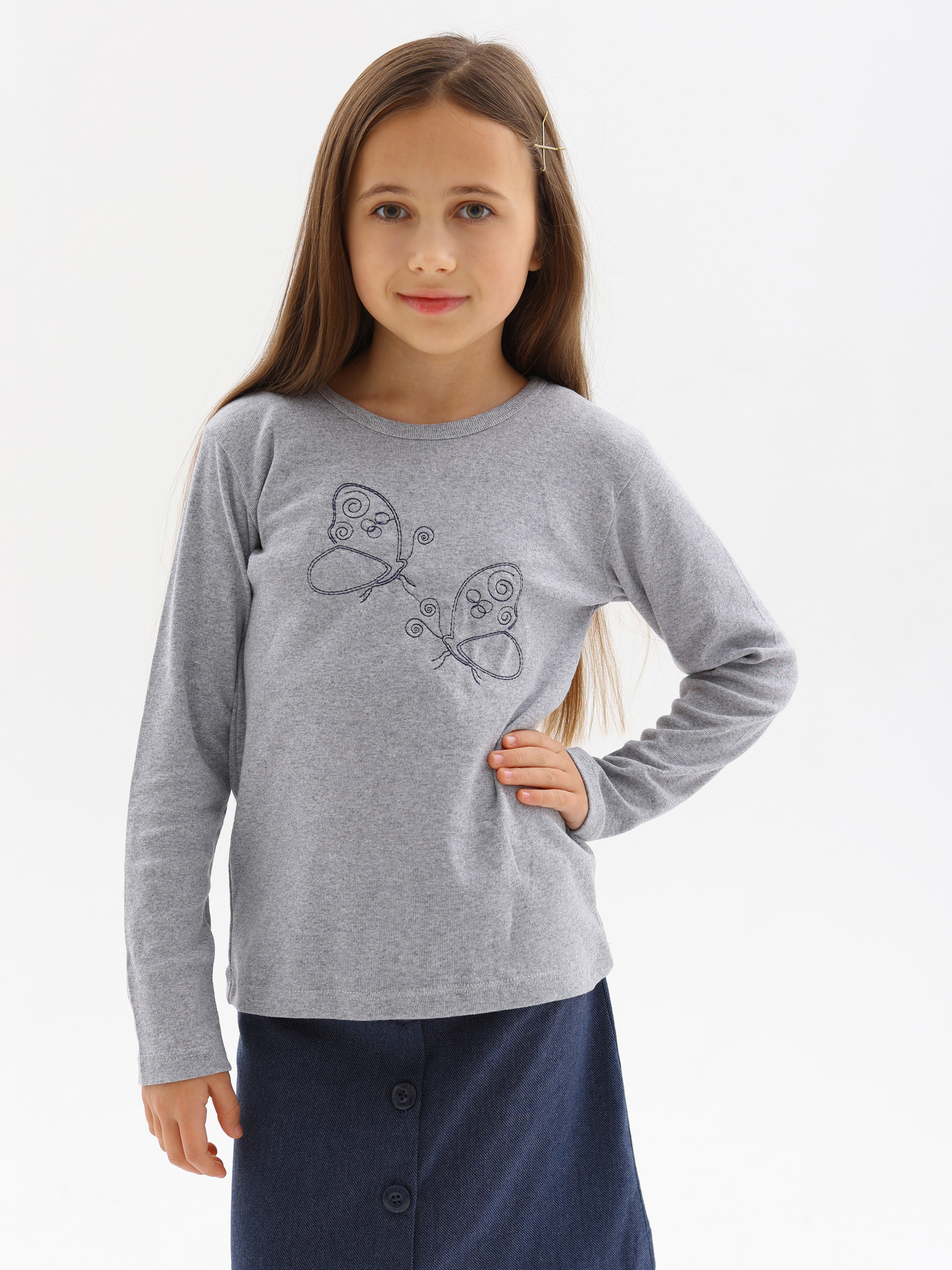 Лонгслив АЙАС 20-45-20_меланж - фото 2