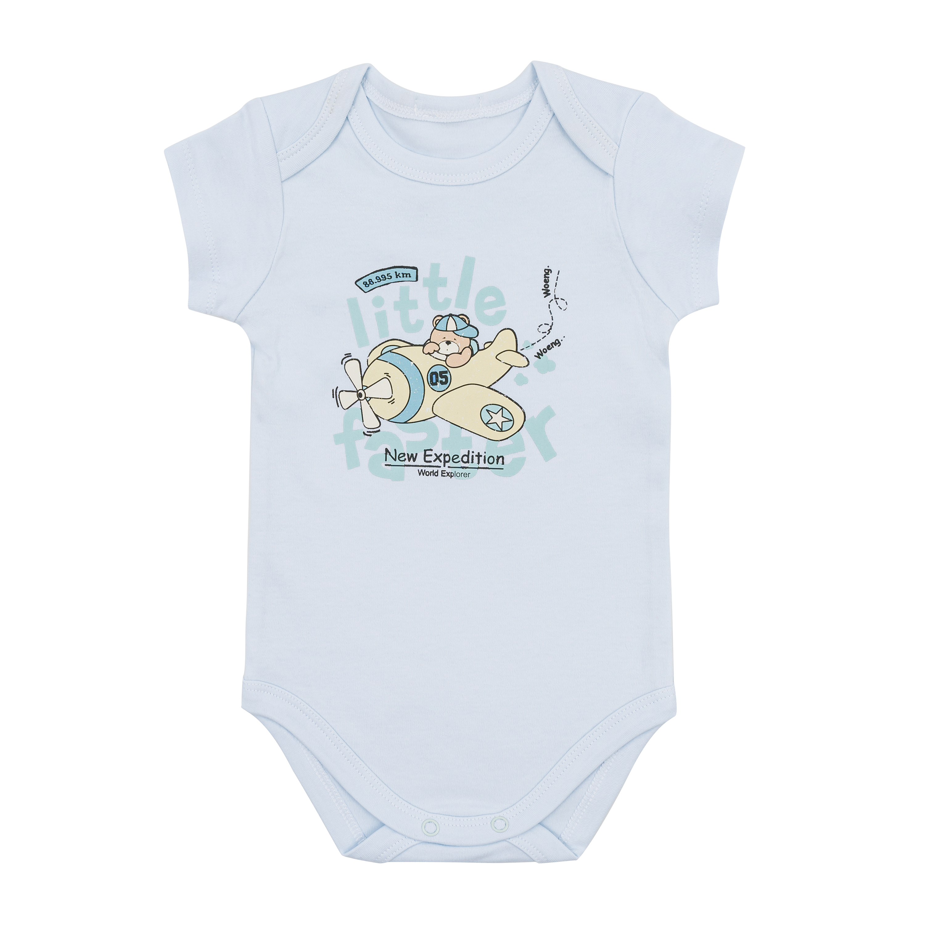 Боди Linas baby 1747-9 Т.Синий - фото 1