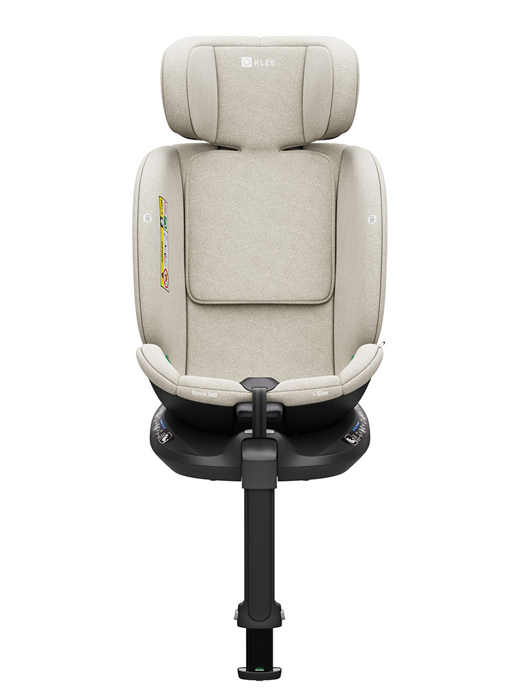 Автокресло KLEE Nova 360 i-Size Isofix 0+/1/2/3 (0-36 кг) бежевый - фото 11