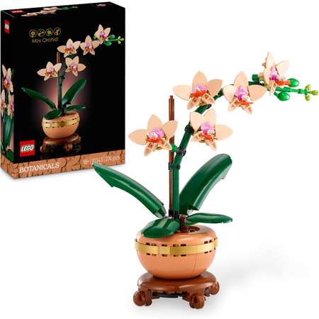 Конструктор LEGO Botanicals Мини-орхидея блочный