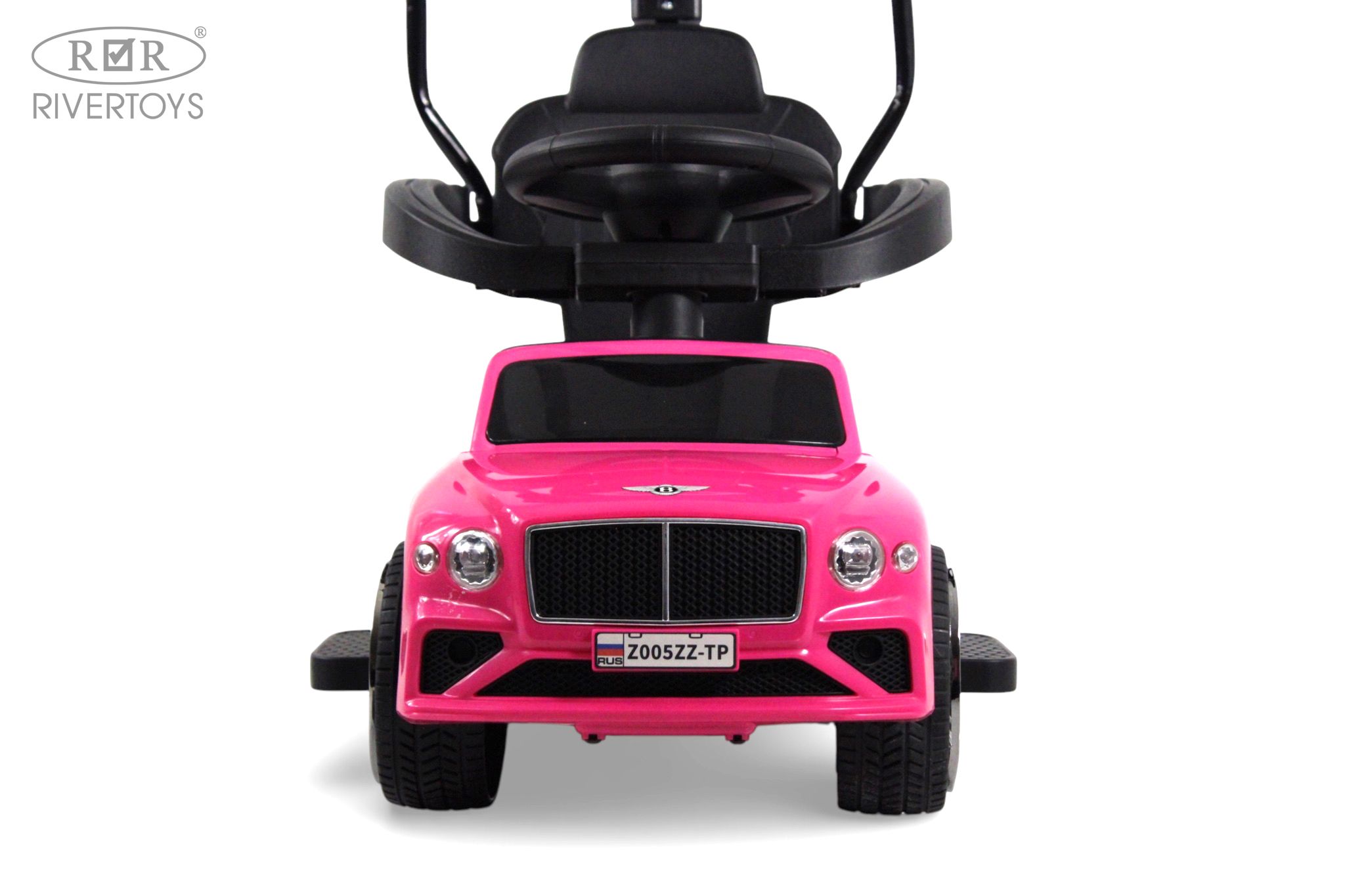 Каталка RIVERTOYS Z005ZZ-TP-PINK розовый - фото 13