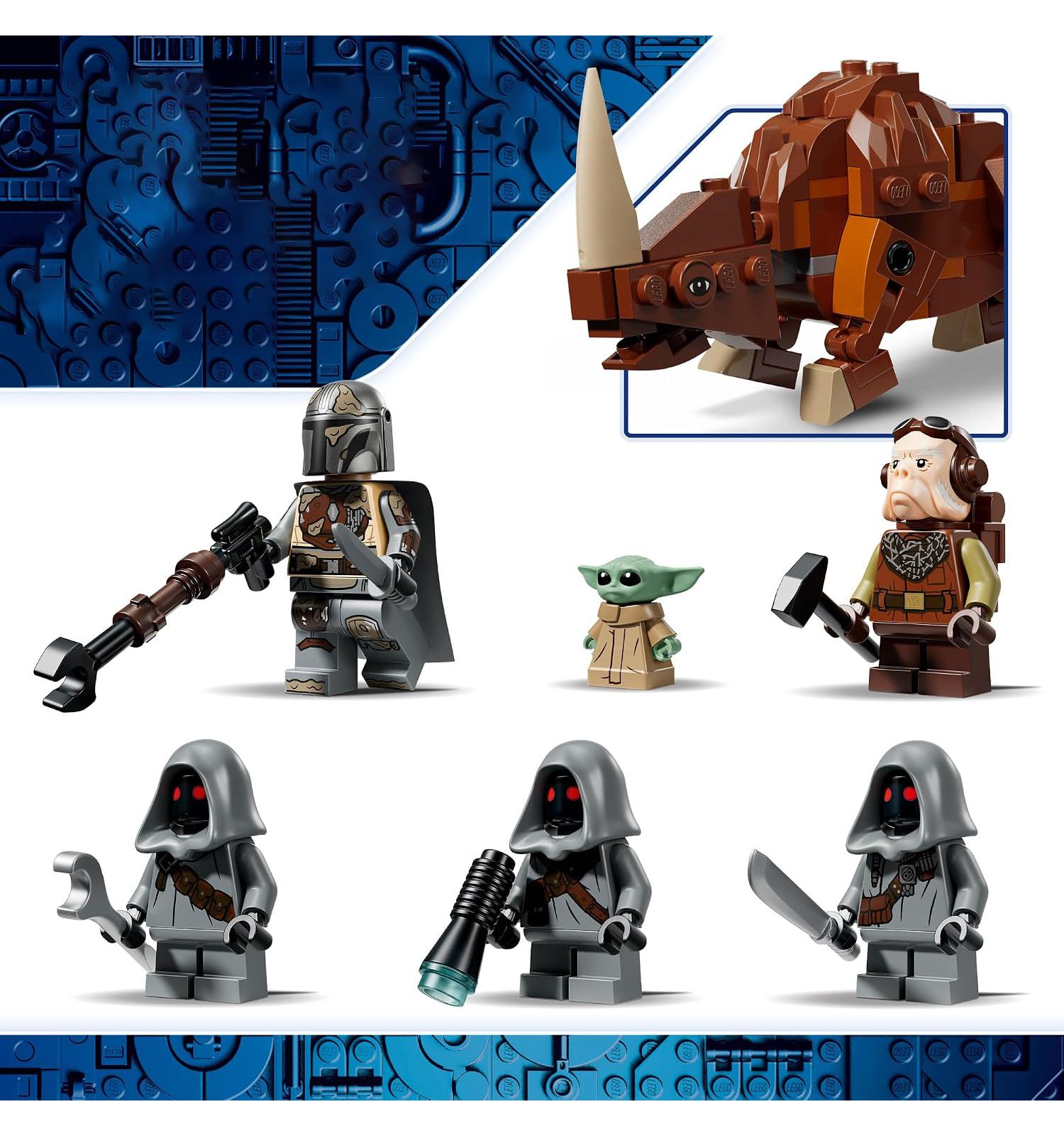 Конструктор LEGO Star Wars Сэндкроулер и Мудхорн 1683 дет. - фото 5
