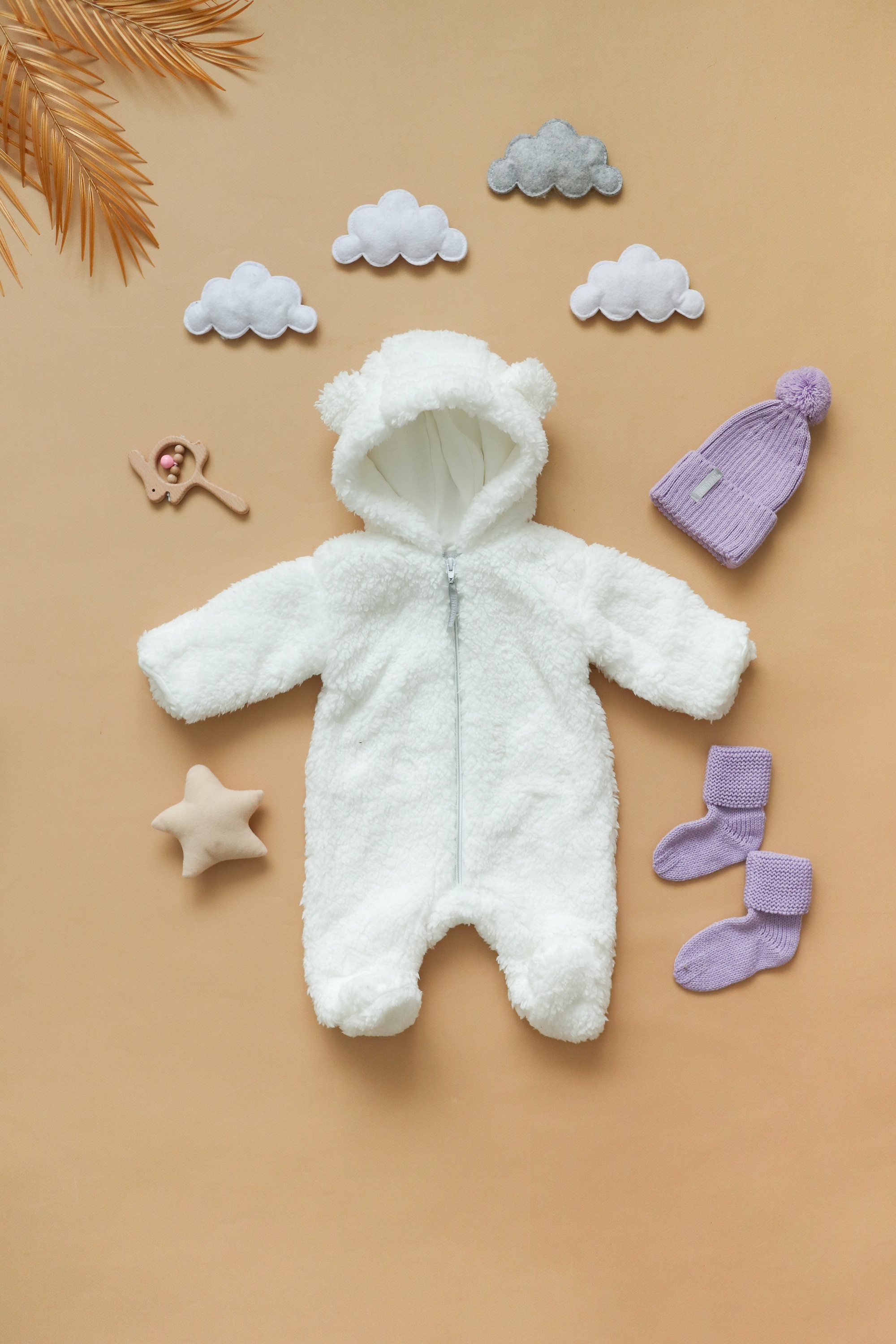 Комбинезон Bunnyphant В072/молочный - фото 3