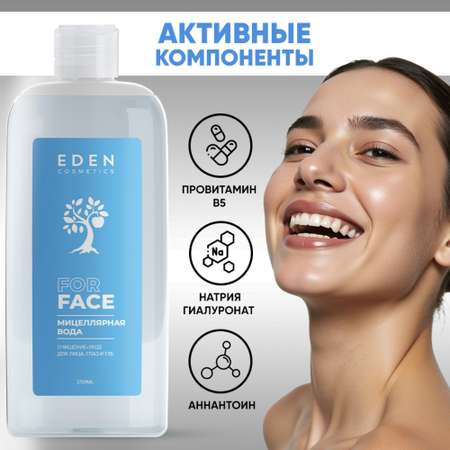 Мицеллярная вода EDEN 250 мл