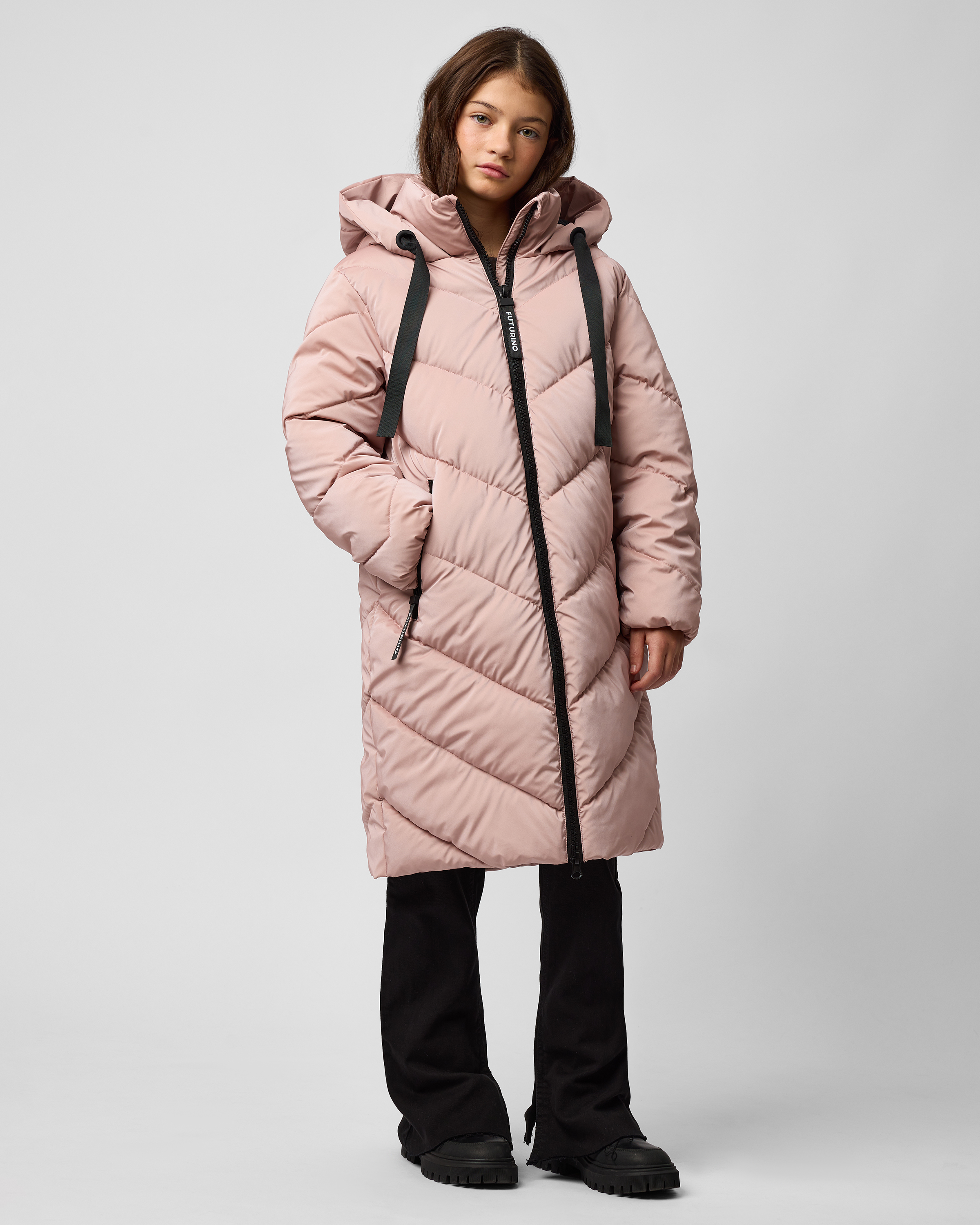 Пальто Futurino W25FU325AWG619tgLJ - фото 8