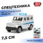 Полицейская машина Технопарк УАЗ Спецтехника в ассортименте