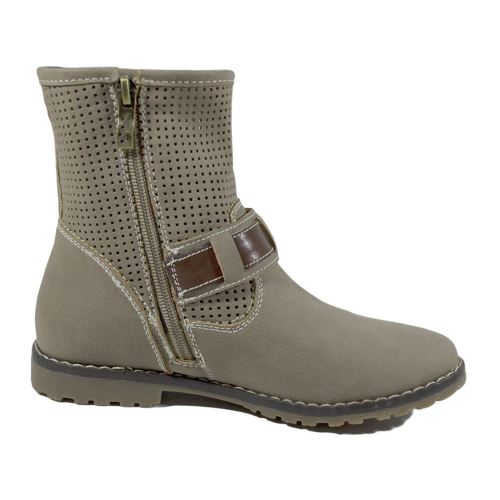 Полусапоги Europen 557305/06-06K-SV EUROPEN Ботинки для девочки,темно-серый - фото 2