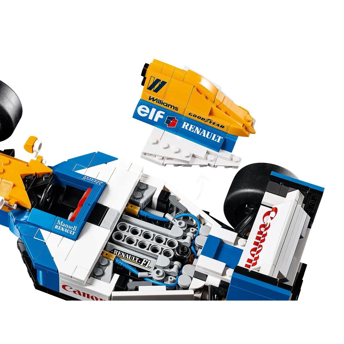 Конструктор LEGO Icons Williams Racing FW14B блочный - фото 7