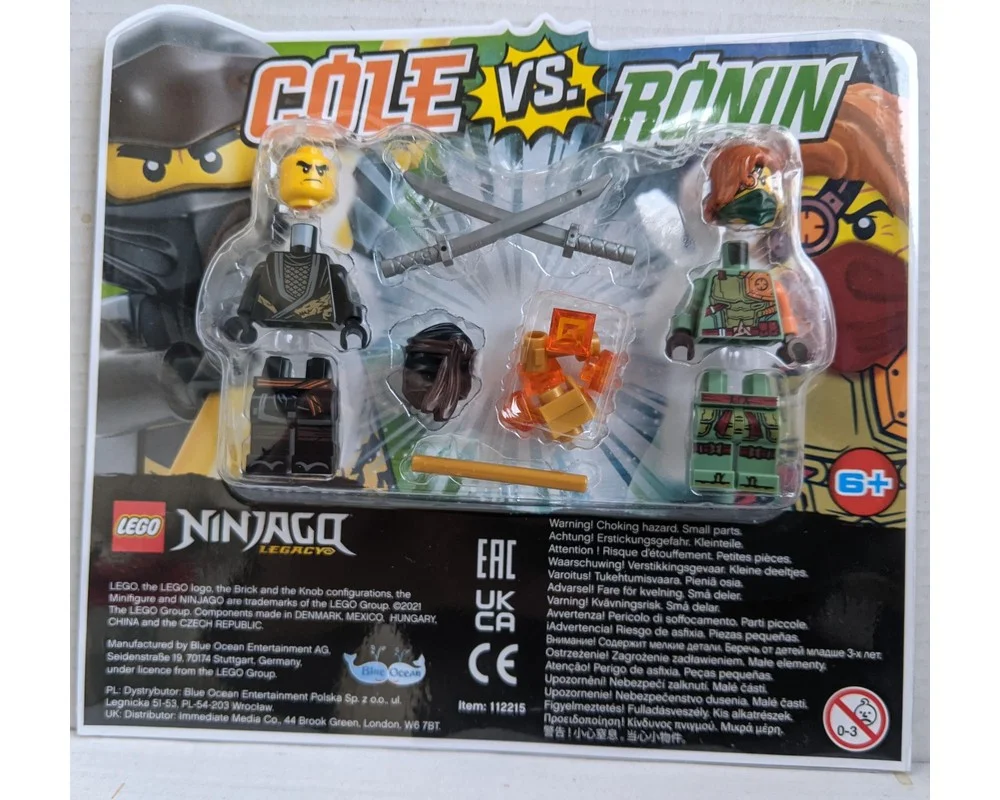 Конструктор LEGO NINJAGO 112215 10 дет. - фото 1