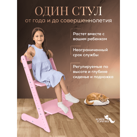 Стульчик для кормления Конёк Горбунёк Комфорт PRO трансформер