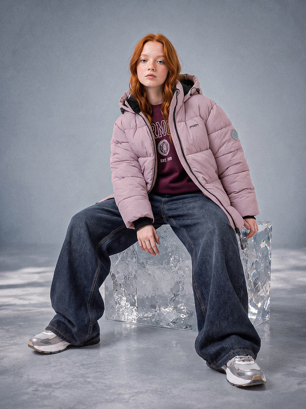 Пуховик Premont WP614229LIGHTPINK - фото 12