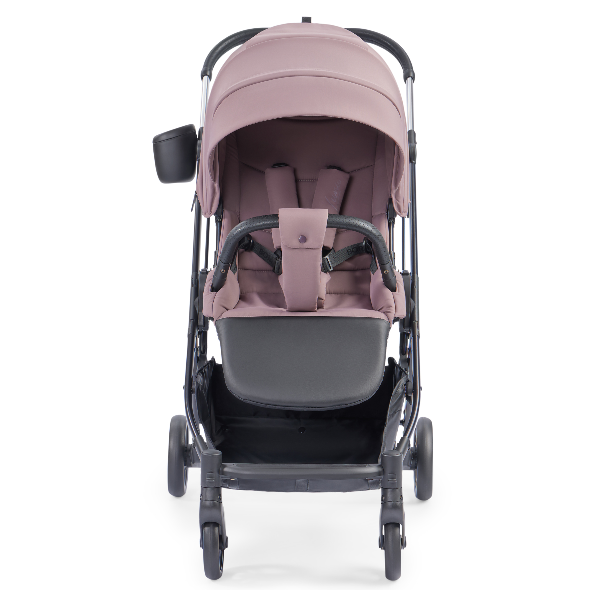 Коляска прогулочная Happy Baby Luna розовый - фото 18