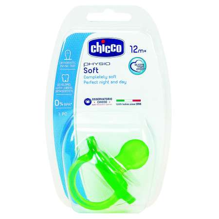 Пустышка Chicco силикон от 12 мес. 1 шт.