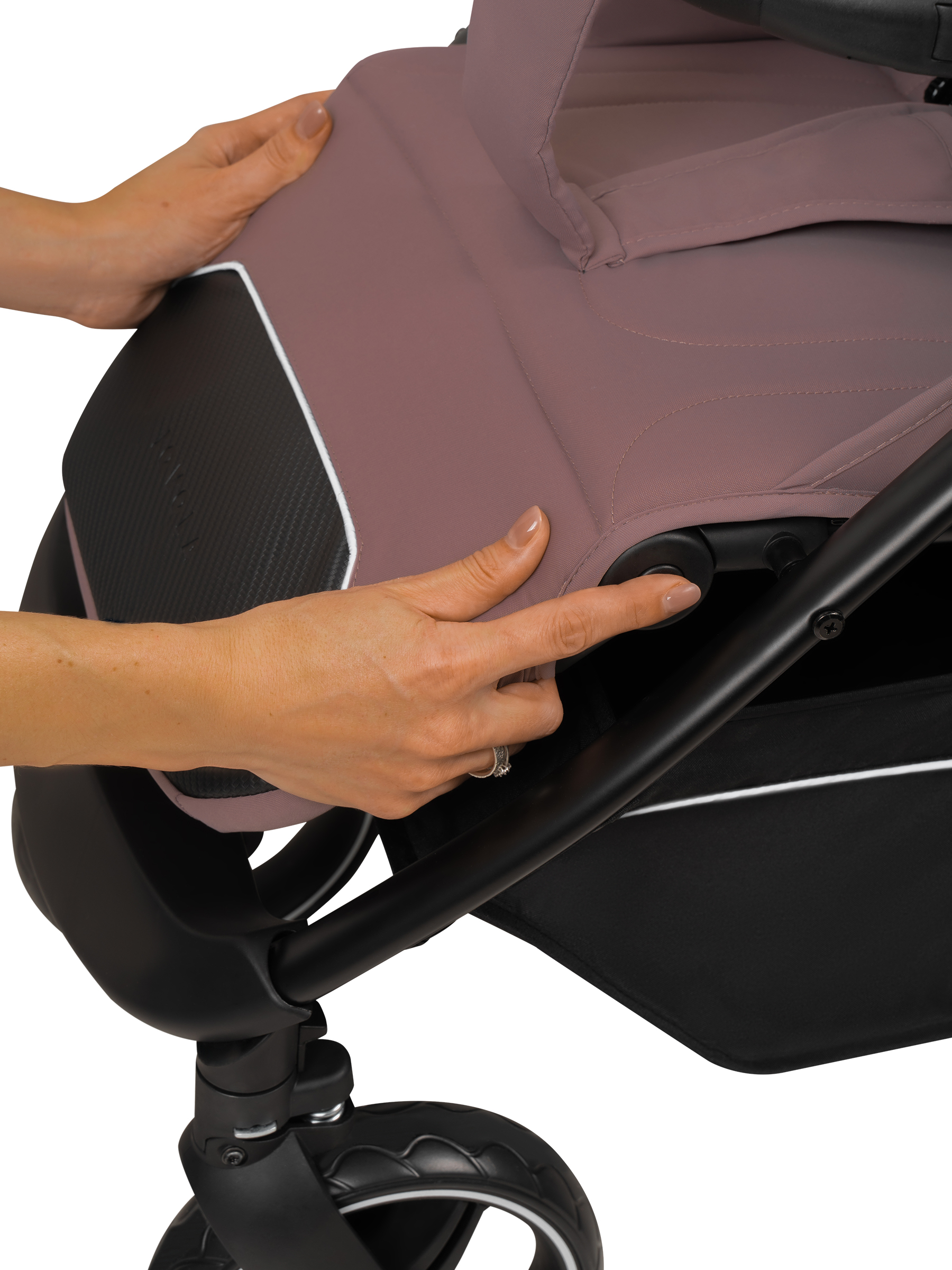 Коляска прогулочная JOVOLA SELENA 2026 всесезонная розовый - фото 16