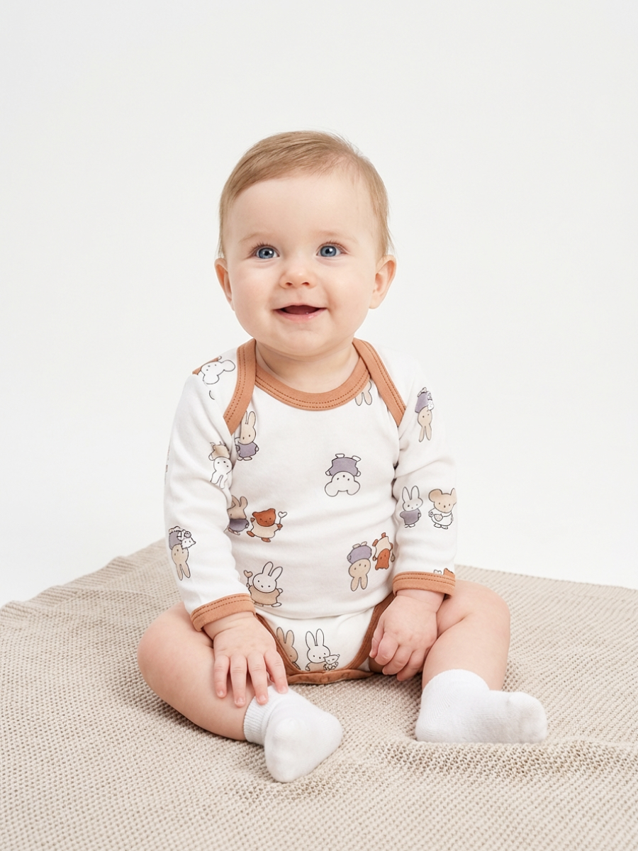 Боди 2 шт Эскимо 19-7155 - фото 2