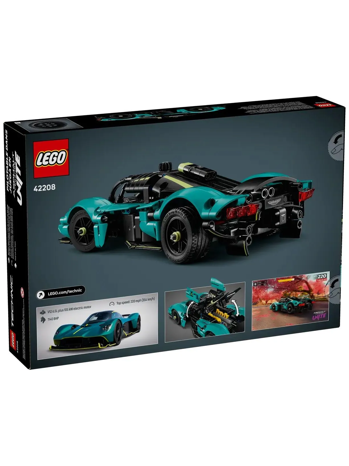 Конструктор LEGO Technic Астон Мартин 707 дет. - фото 6