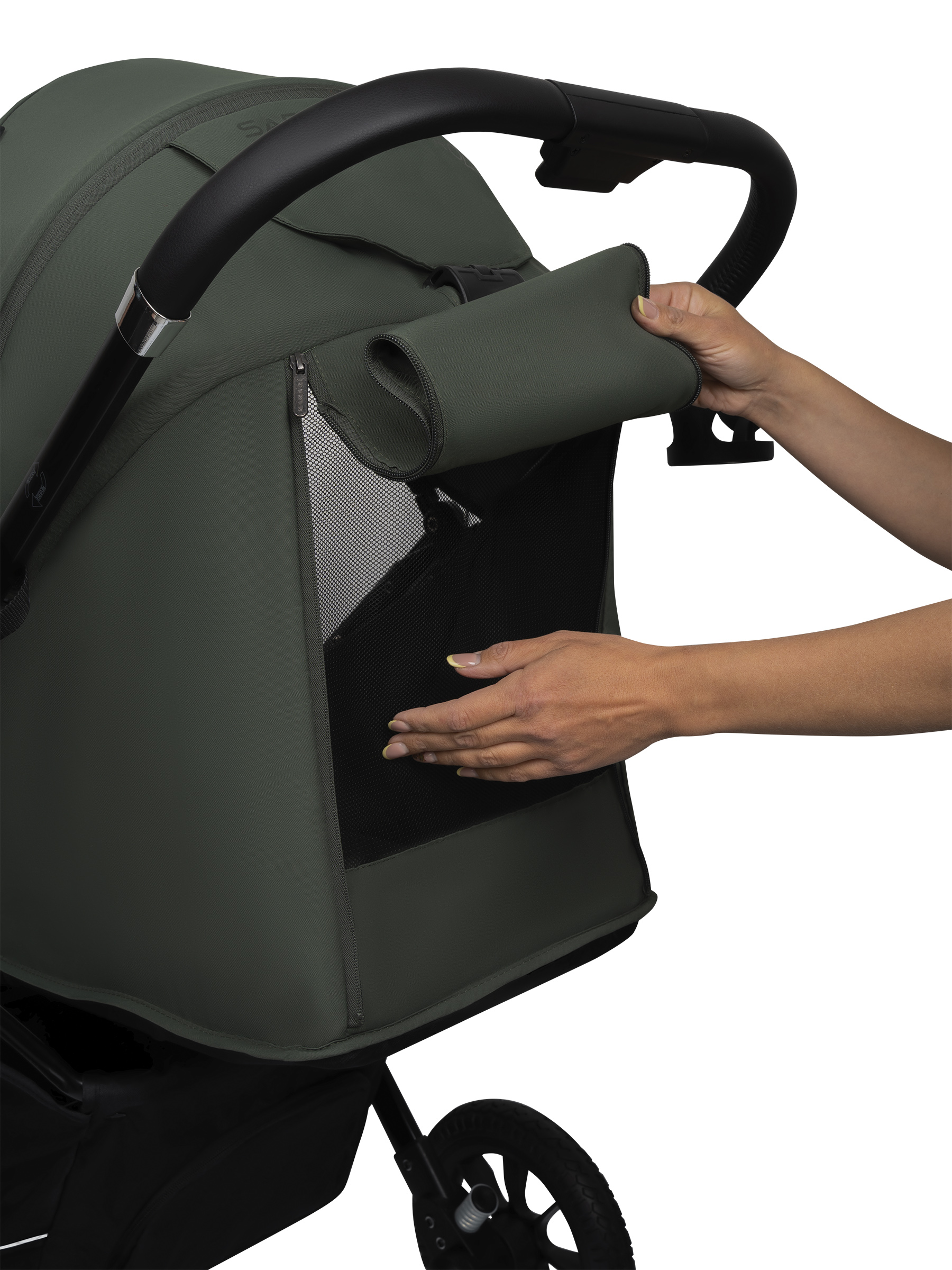 Коляска прогулочная JOVOLA Magma Plus зеленый - фото 34