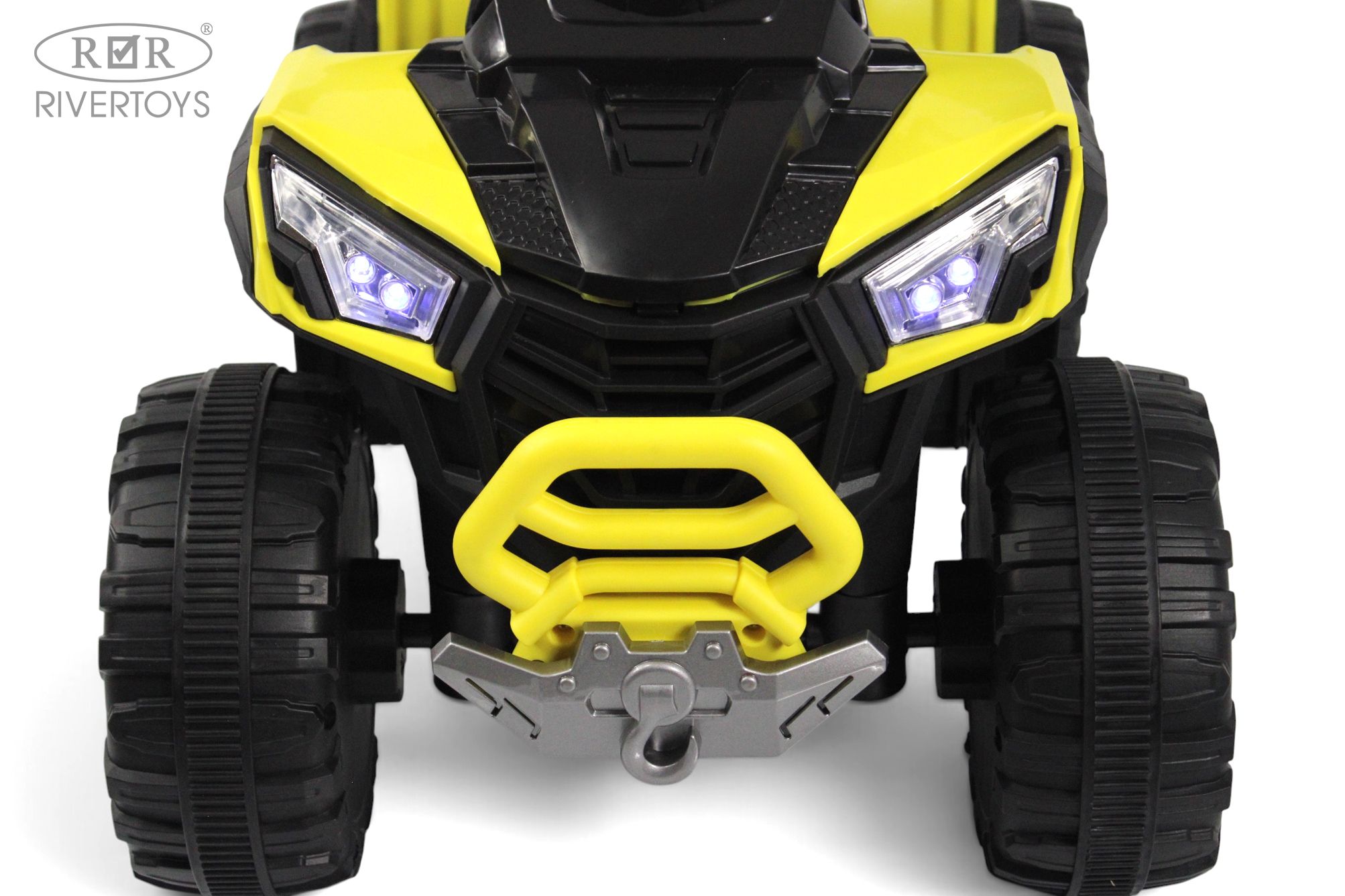 Электромобиль RIVERTOYS F003FF-NEW-YELLOW - фото 7