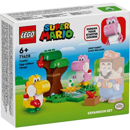 Конструктор LEGO Super Mario Набор Яичный лес Йоши блочный