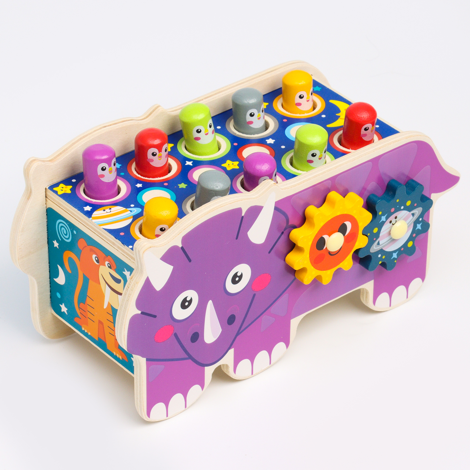 Настольная игра Sima-Land Двусторонний Носорог - фото 6