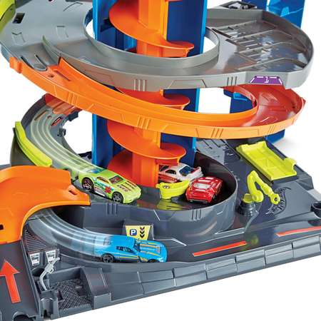 Гараж Hot Wheels Сити Мега Гараж с лифтом, многоуровневый