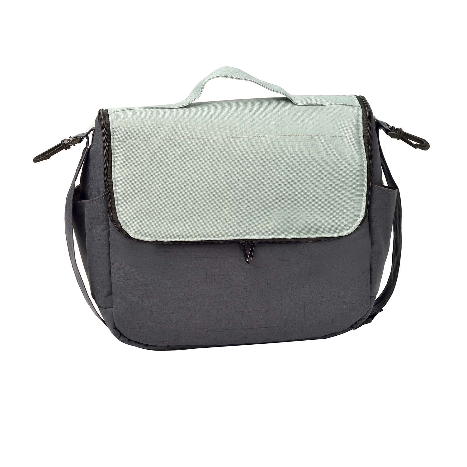 Коляска люлька Indigo Blues Classic 01 шалфей - фото 3