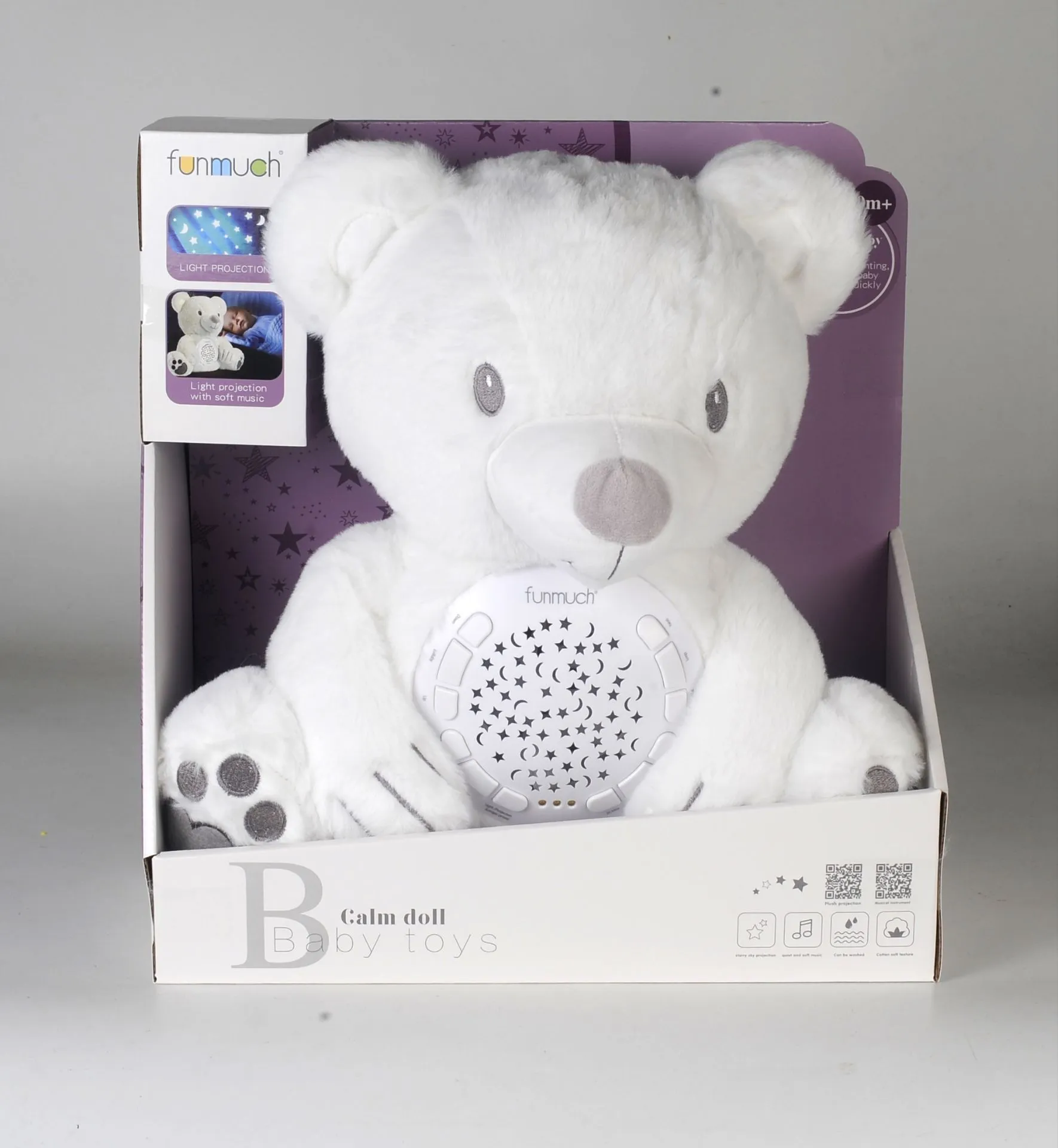 Игрушка Baby Toys Медведь ночник с проектором - фото 1