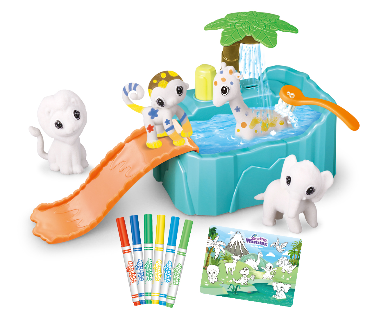 Набор для рисования NEWSUN Обитатели джунглей - фото 8