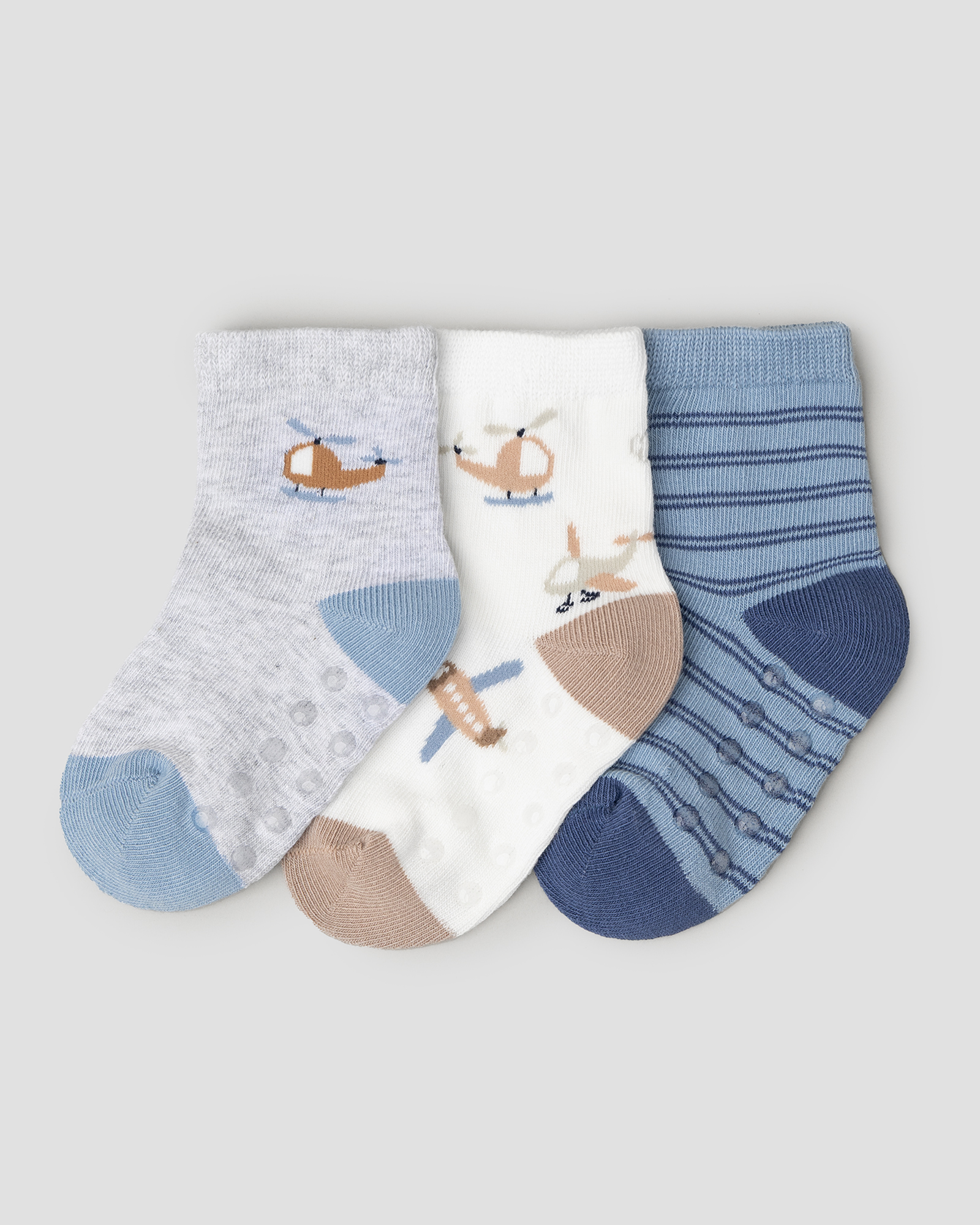 Носки 3 пары BabyGo S26BG2-SB05ib-43 - фото 1